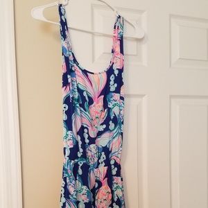 Size Large Lilly Pulitzer Going Coastal Romper